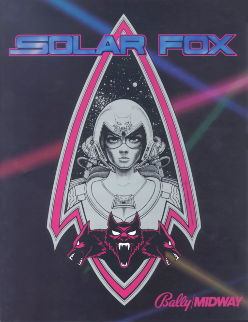 Solar Fox (upright) Arcade Game Cover